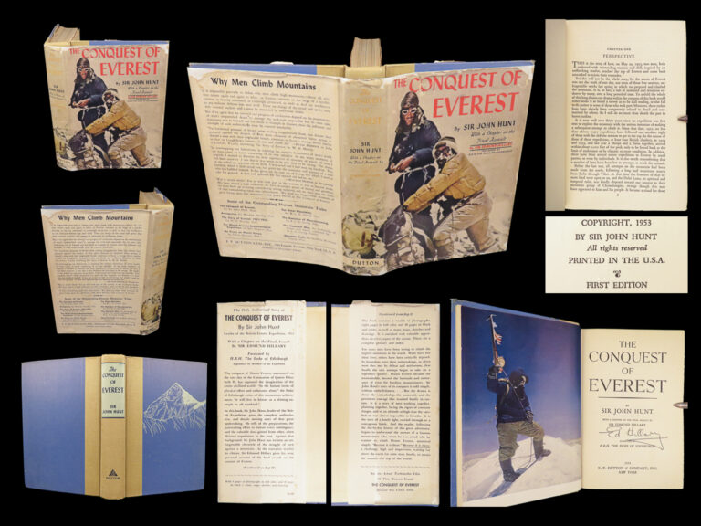 Image of The Conquest of Everest – John Hunt – 1954 | Signed by Hillary, First Edition
