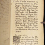 A Cruising Voyage Round the World – Woodes Rogers, 1712 | First Edition with Maps