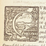 Opera – Cyprian of Carthage – 1589 | Antwerp Manuzio | Fine Binding