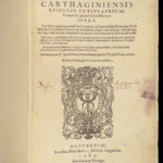 Opera – Cyprian of Carthage – 1589 | Antwerp Manuzio | Fine Binding