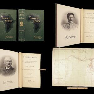 1890 In Darkest Africa 1st ed by Henry Stanley | David Livingstone Expedition