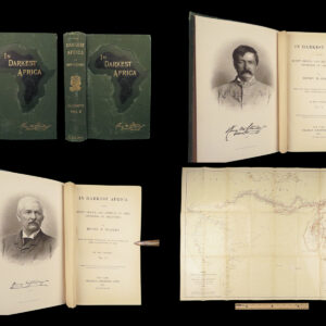 1890 In Darkest Africa 1st ed by Henry Stanley | David Livingstone Expedition