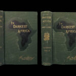1890 In Darkest Africa 1st ed by Henry Stanley | David Livingstone Expedition