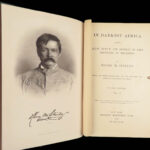 1890 In Darkest Africa 1st ed by Henry Stanley | David Livingstone Expedition