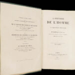 La Descendance de l’Homme – Charles Darwin – 1872 | First French Edition in Publisher’s Cloth