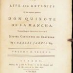 1742 Don Quixote – Cervantes de la Mancha | Jarvis 1st ed English | Illustrated 2v