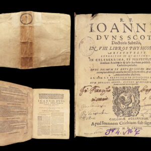 Ioannis Duns Scoti – John Duns Scotus – 1618 | Commentary on Aristotle’s Physics