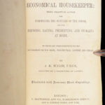 The Economical Housekeeper – J.H. Walsh – 1857 | Illustrated, Beautiful Binding