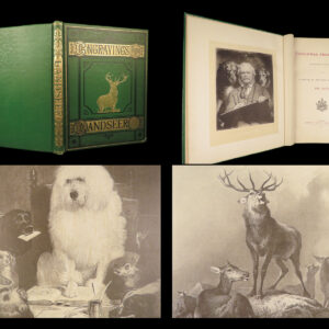Engravings from Landseer – Edwin Landseer – 1876 | 1st American edition Folio