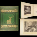 Engravings from Landseer – Edwin Landseer – 1876 | 1st American edition Folio