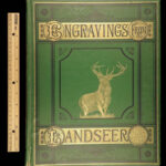 Engravings from Landseer – Edwin Landseer – 1876 | 1st American edition Folio