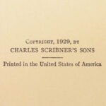 A Farewell to Arms – Ernest Hemingway – 1929 | Scribner First Edition