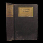 A Farewell to Arms – Ernest Hemingway – 1929 | Scribner First Edition