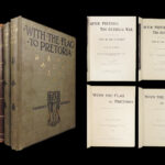 1900 With the Flag to Pretoria | Boer War in South Africa | Illustrated MAPS 4v
