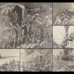 1900 With the Flag to Pretoria | Boer War in South Africa | Illustrated MAPS 4v