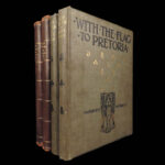 1900 With the Flag to Pretoria | Boer War in South Africa | Illustrated MAPS 4v