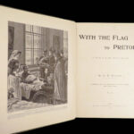 1900 With the Flag to Pretoria | Boer War in South Africa | Illustrated MAPS 4v