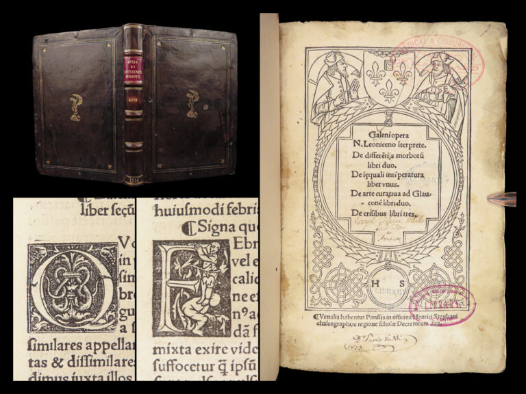 Image of Galeni Opera – Galen – 1514 | First Estienne Edition, Niccolò Leoniceno Medical Commentary