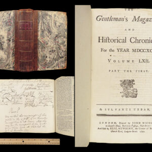 1792 Gentleman’s Magazine | Padouca Comanche INDIANS Americana | Louis XVI