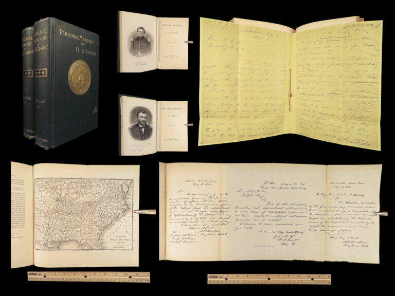 Image of 1885 Civil War Memoirs of Ulysses S Grant | 1st edition 2v | Maps