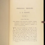 1885 Civil War Memoirs of Ulysses S Grant | 1st edition 2v | Maps