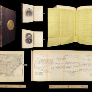 1885 Civil War Memoirs of Ulysses S Grant | 1st edition 2v | Maps & Leather