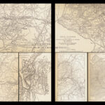 1885 Civil War Memoirs of Ulysses S Grant | 1st edition 2v | Maps & Leather