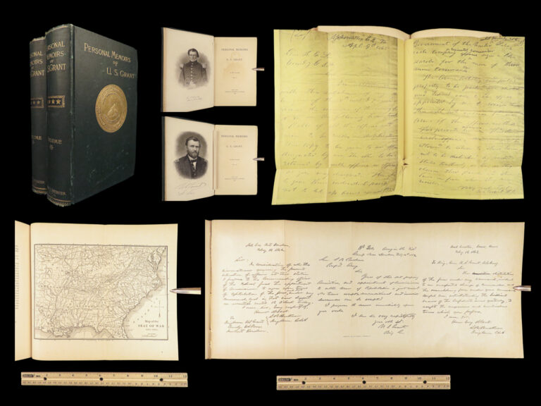 Image of 1885 Civil War Memoirs of Ulysses S Grant | 1st edition 2v | Maps