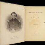 1885 Civil War Memoirs of Ulysses S Grant | 1st edition 2v | Maps