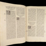 Divi Gregorii Papae Omnia Opera – Gregory I – 1542 | Huge Folio Edition in Latin