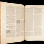 Divi Gregorii Papae Omnia Opera – Gregory I – 1542 | Huge Folio Edition in Latin