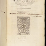 Divi Gregorii Papae Omnia Opera – Gregory I – 1542 | Huge Folio Edition in Latin