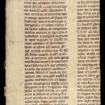 Handwritten Manuscript Leaves – Latin – 15th Century | Vellum Breviary or Missal Fragments