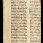 Handwritten Manuscript Leaves – Latin – 15th Century | Vellum Breviary or Missal Fragments