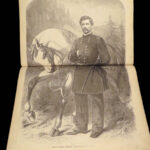 1861 Harper’s Weekly | CIVIL WAR Abe Lincoln Inaug.  | Missouri GHOSTS Davis