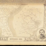 1861 Harper’s Weekly | CIVIL WAR Abe Lincoln Inaug.  | Missouri GHOSTS Davis