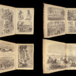 1861 Harper’s Weekly | CIVIL WAR Abe Lincoln Inaug.  | Missouri GHOSTS Davis