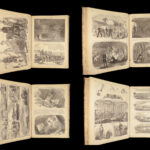 1861 Harper’s Weekly | CIVIL WAR Abe Lincoln Inaug.  | Missouri GHOSTS Davis