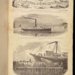 1861 Harper’s Weekly | CIVIL WAR Abe Lincoln Inaug.  | Missouri GHOSTS Davis