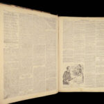 1861 Harper’s Weekly | CIVIL WAR Abe Lincoln Inaug.  | Missouri GHOSTS Davis