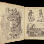 1861 Harper’s Weekly | CIVIL WAR Abe Lincoln Inaug.  | Missouri GHOSTS Davis