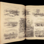 Harper’s Weekly – A Journal of Civilization – 1862 | Leather Bound, Profusely Illustrated
