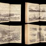 Harper’s Weekly – A Journal of Civilization – 1862 | Leather Bound, Profusely Illustrated