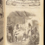 Harper’s Weekly – A Journal of Civilization – 1862 | Leather Bound, Profusely Illustrated