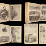 Harper’s Weekly – A Journal of Civilization – 1863 | Leather Bound, Profusely Illustrated
