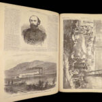 Harper’s Weekly – A Journal of Civilization – 1863 | Leather Bound, Profusely Illustrated