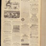 Harper’s Weekly – A Journal of Civilization – 1863 | Leather Bound, Profusely Illustrated