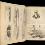 Harper’s Weekly – A Journal of Civilization – 1863 | Leather Bound, Profusely Illustrated