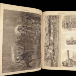 Harper’s Weekly – A Journal of Civilization – 1863 | Leather Bound, Profusely Illustrated