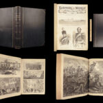 Harper’s Weekly – A Journal of Civilization – 1863 | Leather Bound, Profusely Illustrated